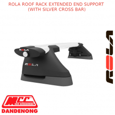 ROLA ROOF RACK SET FIT NISSAN NAVARA 4DSPACECAB-D21 JAN86-MAY96 SILVER(EXTENDED)